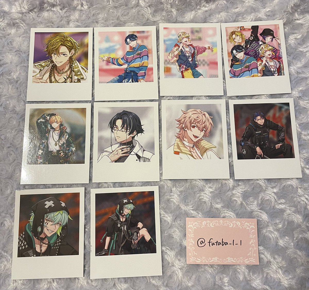 futaba_1_1's tweet photo. 【交換】パラライ ParadoxLive トレフォト 3周年

譲￤アレン 夏準 アン 匋平 リュウ 珂波汰 北斎 善 智生 憧吾 甘太郎 東夏 イツキ ロクタ 憂人 賢太 

夏準とアン箔押し有

求￤同種  紗月>>>>葵

箔押し↔箔押し
郵送のみ📮
初回プロカ必読✉️🌟⋆꙳
纏めての方優先🙇‍♂️

お気軽にお声かけください！ https://t.co/QeC7nzqSdf