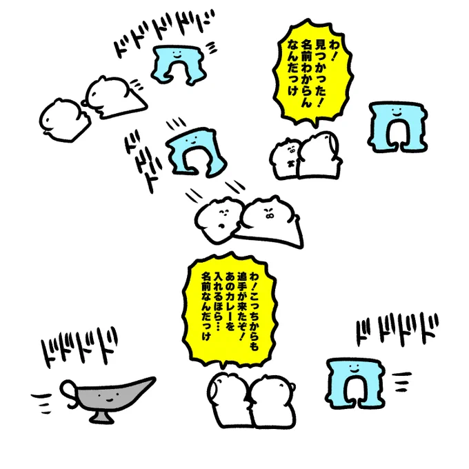 追手の名前がわからない 