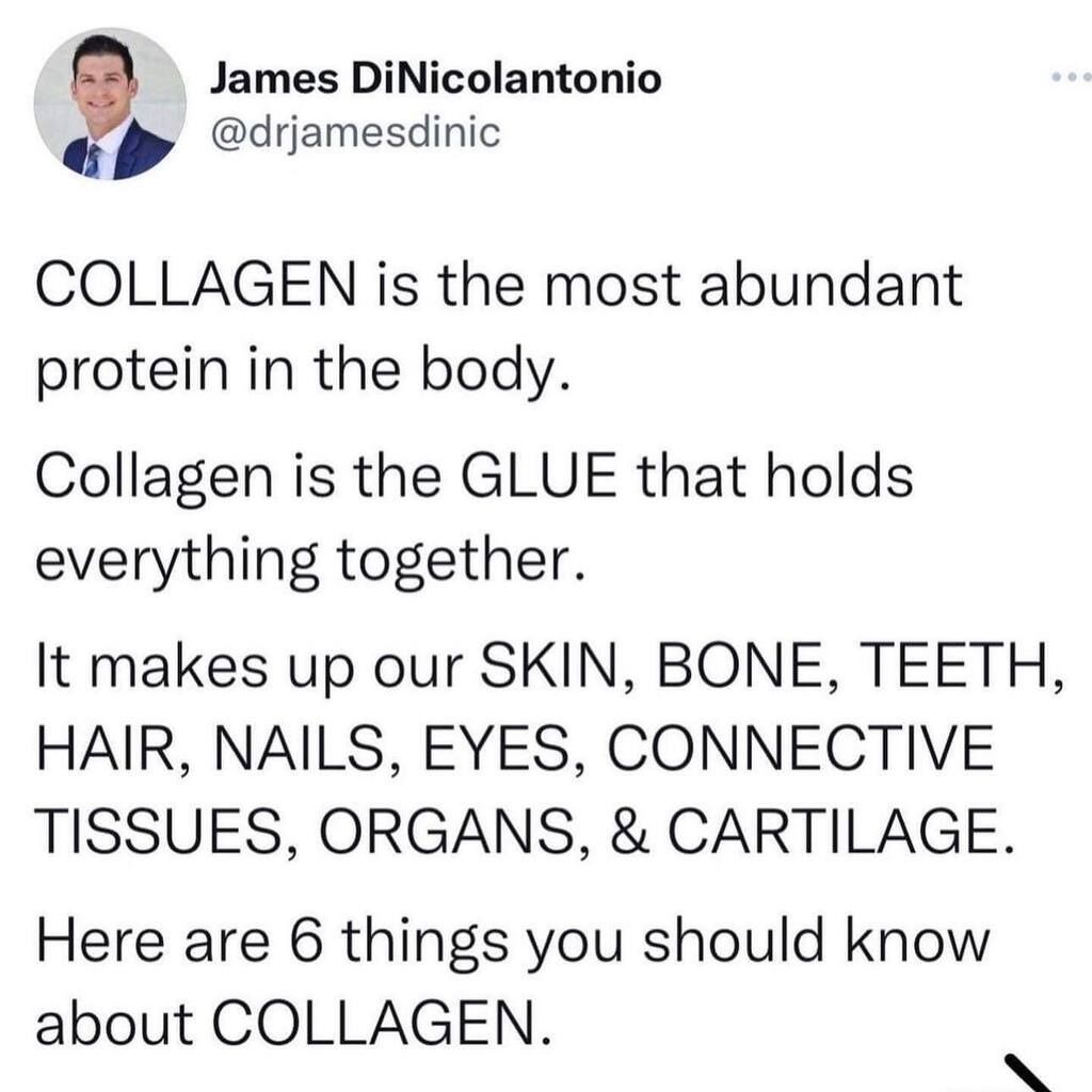 MoCollagenQueen's tweet photo. Because it’s nice to read these facts from someone else but me 🙈

Dr James highlights everything I’ve been harping on about for the last 2 years 💫

We need to actively support our collagen loss with a clean pure effective collagen supplement- and it … https://t.co/8JpgJvhwM0 https://t.co/eN75vtHJaq