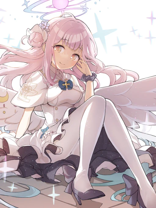 聖園ミカさんのイラストです #ブルアカ 