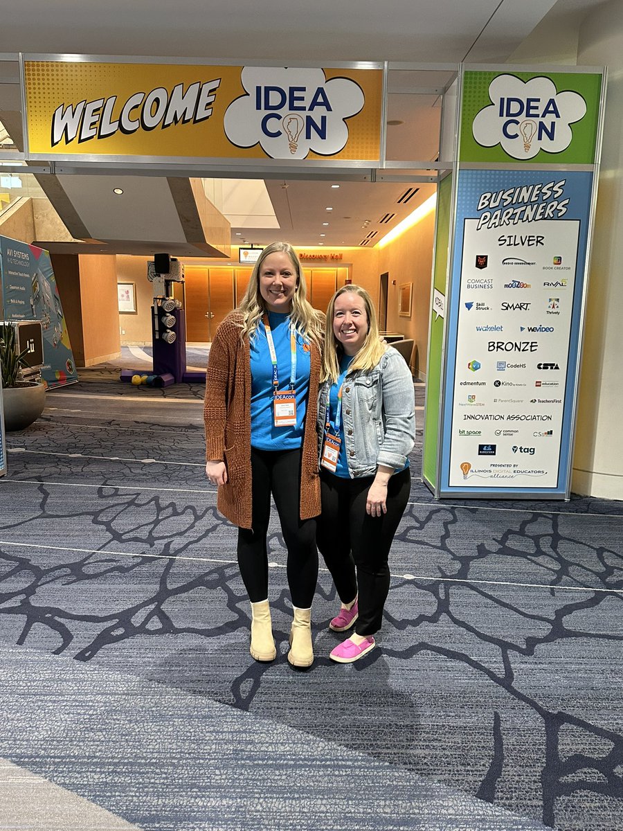 Awesome #ASD4all Instructional Specialists volunteering at #IDEAcon! They can do it all…PD, supporting IDEA, and more…