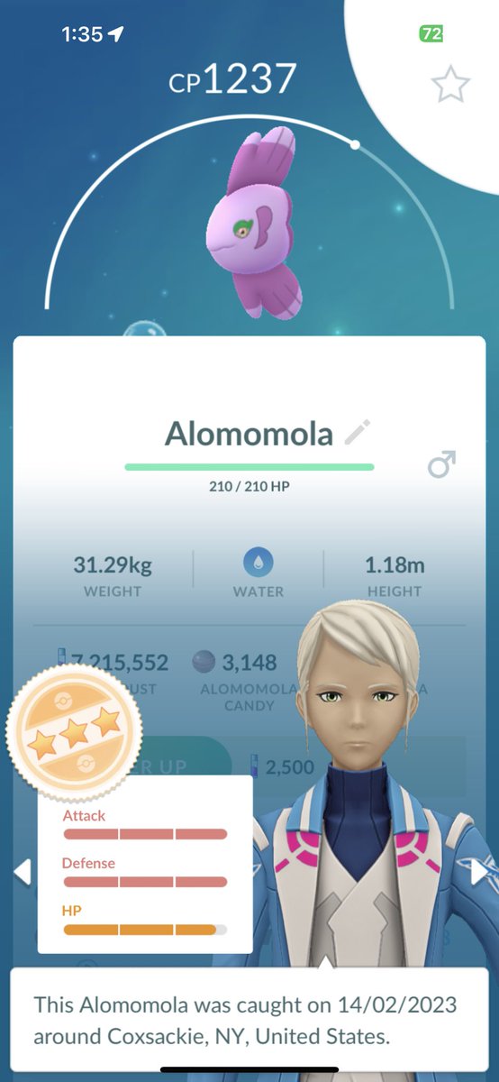 LauraaaFairy's tweet image. So closeeeee!!!! 🤏🏻🥹
Thanks to whomever this is from 💖
#pokemongo #pokemon #almostshundo #functionalshundocopium