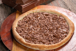 shaddyinfo's tweet photo. Choco pizza recipe upload on our website https://t.co/DTswe9glku