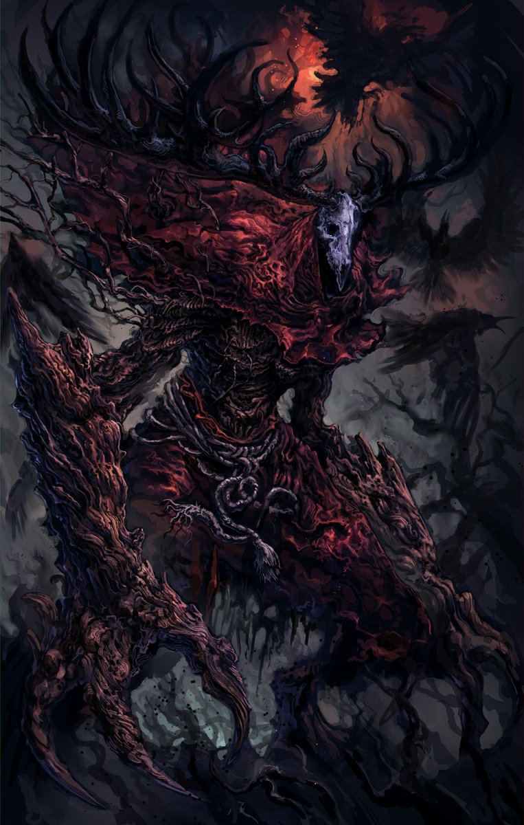 CcrawlerArt's tweet image. Here's another beast I think I never posted on twitter. 

It will appear on Steinhardt's guide :)

#Bloodborne #artistsontwitter