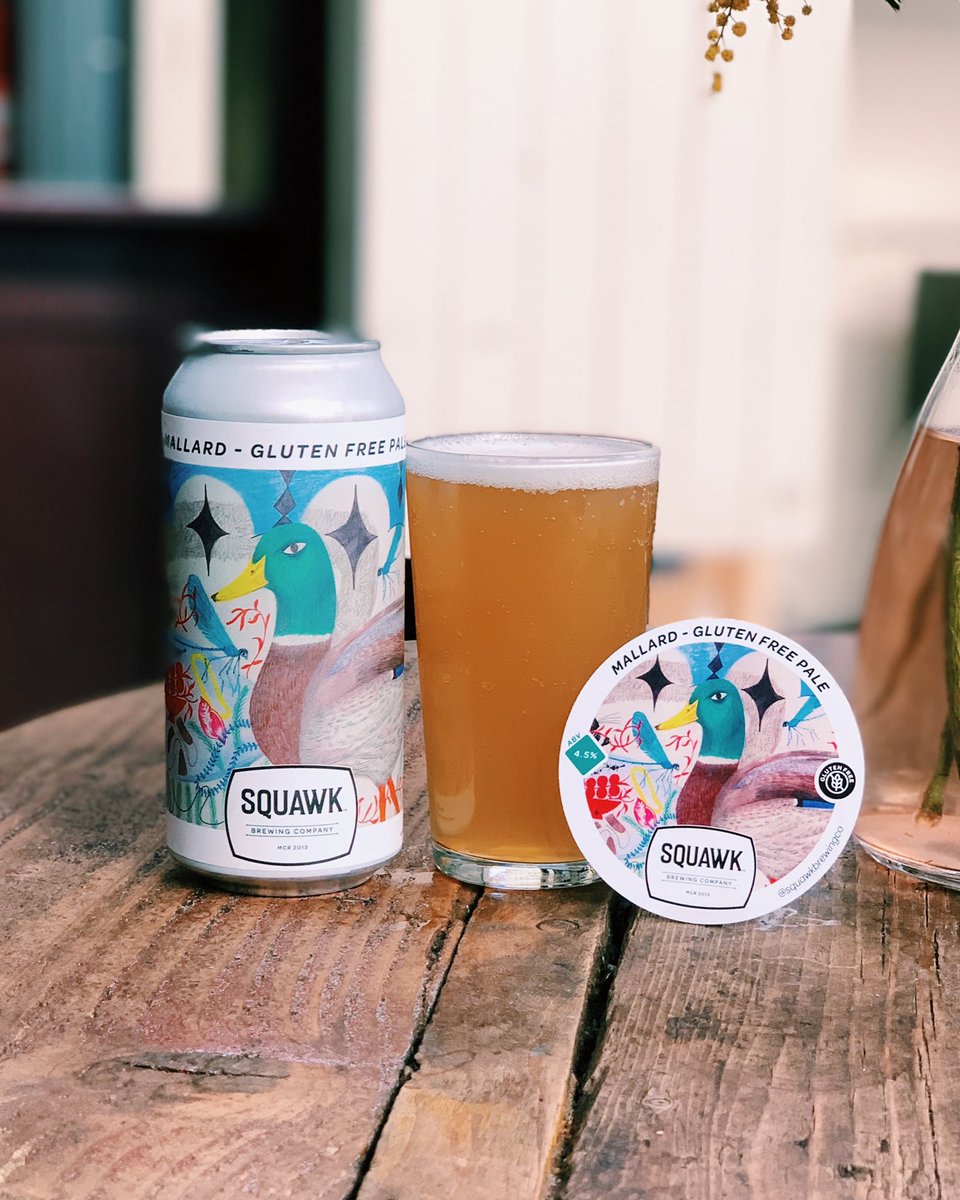 jacktheboxalty's tweet photo. Fancy a #GlutenFree pint? Weβve got the beautiful Mallard GF pale from @squawkbrewingco on both keg and in cans! A super quaffable hoppy pale with a refreshing dry finish. π
#JackInTheBoxAlty #AltyMarket #SquawkBrewingCo #Altrincham https://t.co/b2qoPra5Jf