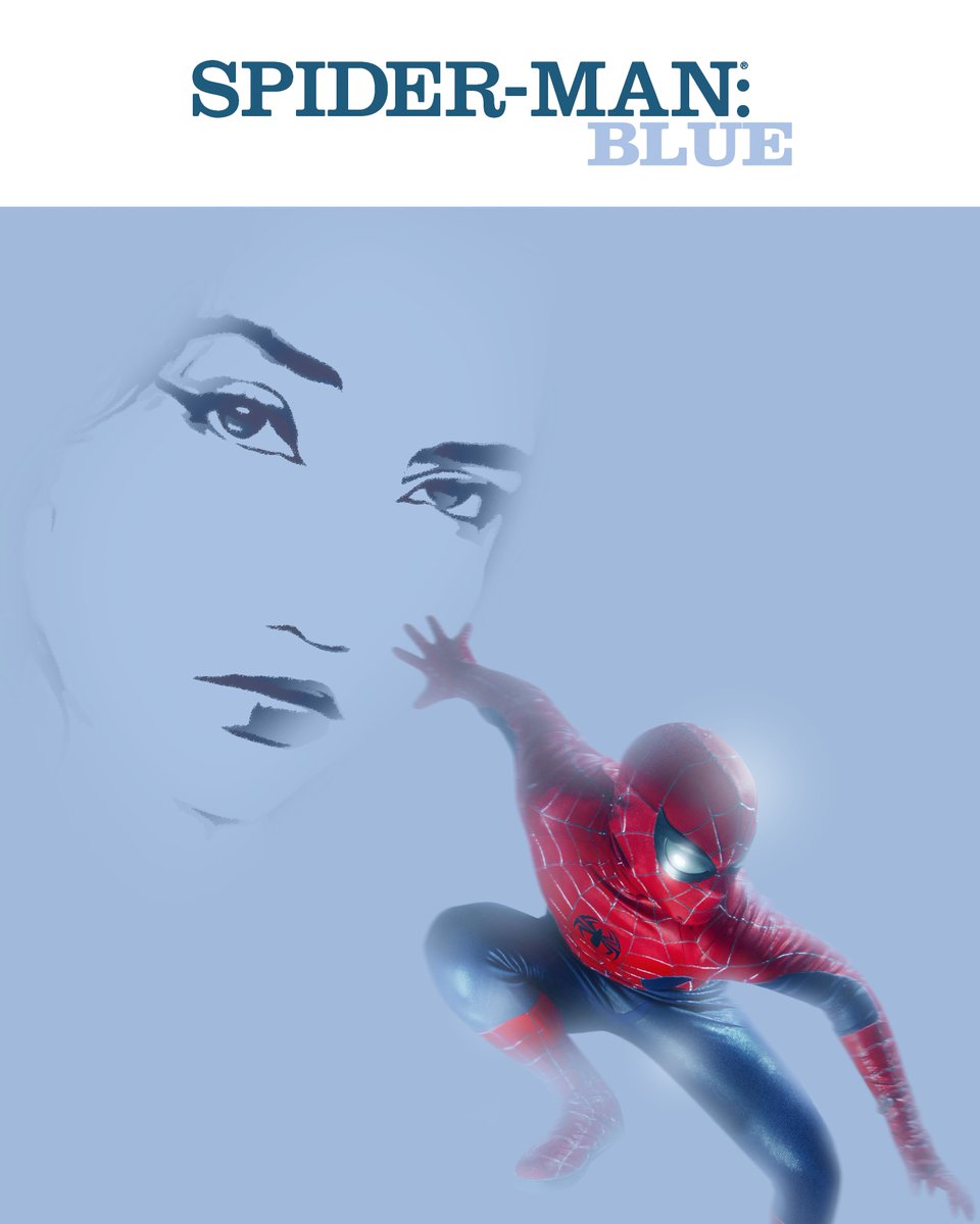 1998Wens's tweet photo. Spider-Man Blue 🥀

Today is Valentine’s Day, and every year Peter Parker passes by the bridge to leave a rose for Gwen. https://t.co/2th1hUJ5I4
