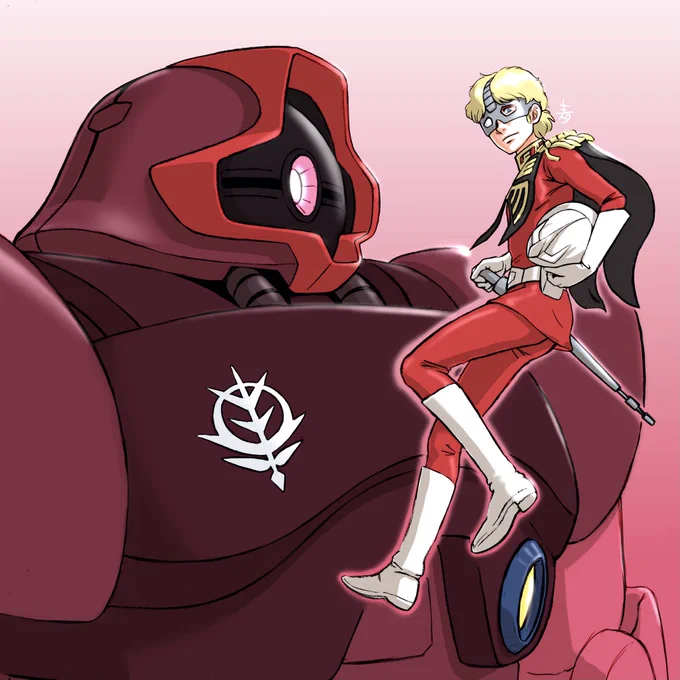 #バレンタインなので赤いモビルスーツ出撃 