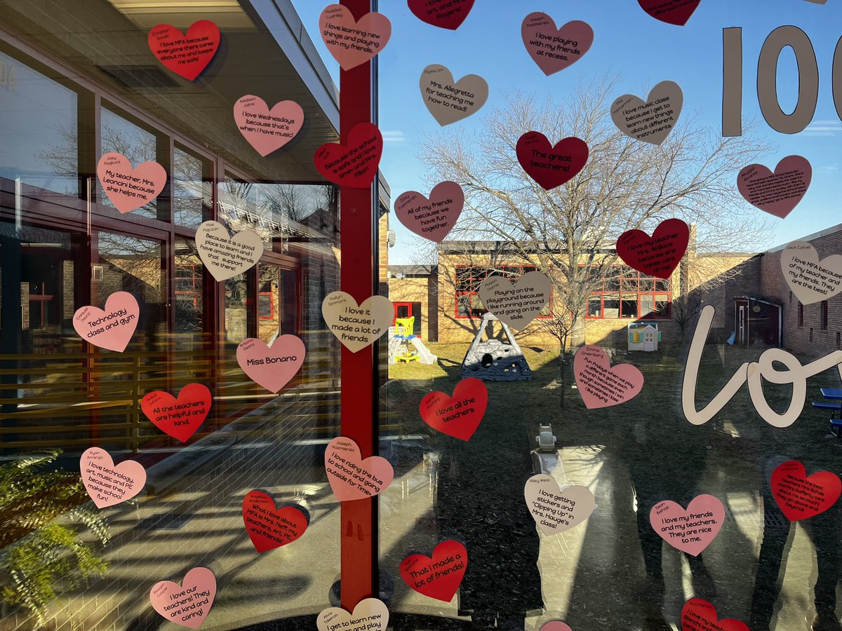 100 Reasons why we LOVE Mahala F Atchison School, we can think of a million more 🖤💛!