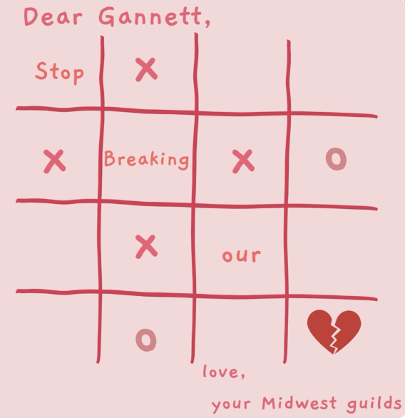 South Bend NewsGuild tweet media