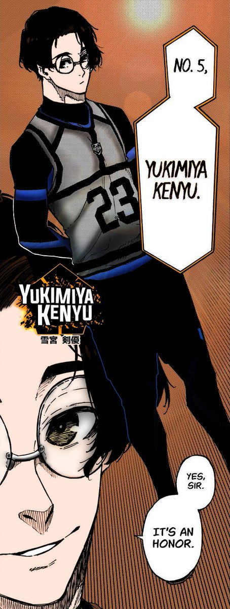 Logic1030's tweet photo. "No. 5, Yukimiya Kenyu"
Blue lock 
Colored By me
#bluelock #mangacoloring https://t.co/CR8FieIWd9