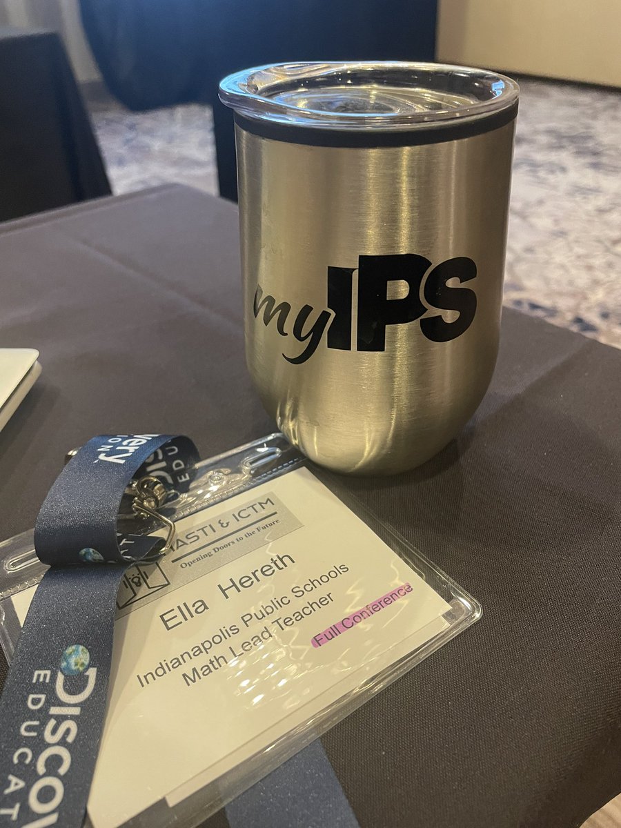 MsHereth's tweet photo. Such a gift to be at a conference and not in school on Valentine’s Day. You know what I’m talking about 7th grade teachers. #ICTM23. I am presenting at 2pm. Say hi to me if you are here. https://t.co/QV2KLkPdmv