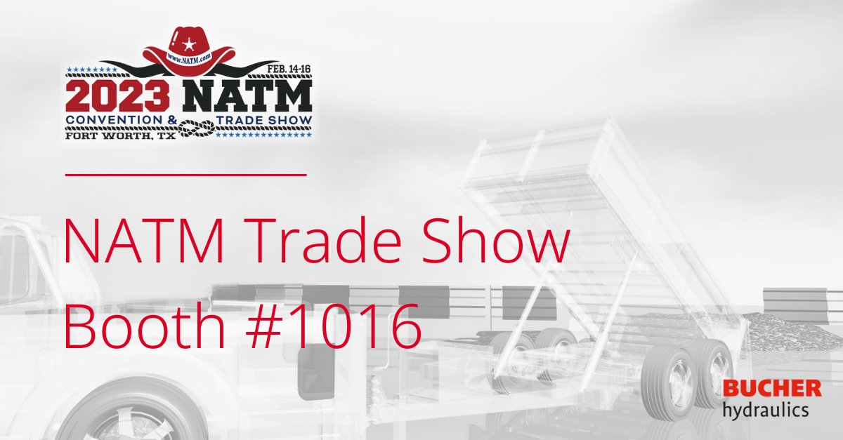 bucherhyd's tweet photo. Visit our booth #1016 today until Thursday, the 16th, at the NATM trade show in Texas at the Fort Worth Convention Center. Please stop by and say hello to our team! #NATM https://t.co/YMG9uJXXxy