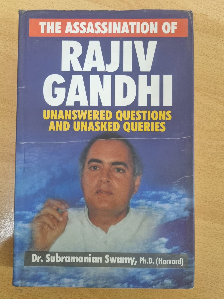 AmitLambaUAE's tweet photo. @Swamy39 Namaskar 

One must know that Mr. Swamy was only who have guts to ask questions about Late Prime Minister Mr. Rajeev Gandhi assassination and country still need answers. https://t.co/q57zuSLVs1