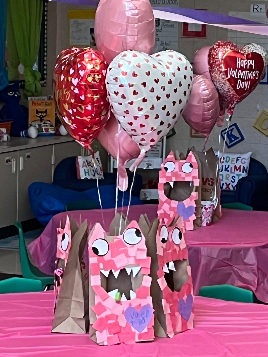 KinderKiddosABC's tweet photo. The “Love Monster” has appeared in room 114 and we are so excited…Happy ❤️ Day!
#LBtogetherwecan 
@lbpsbilingual https://t.co/xPS49iWWSD