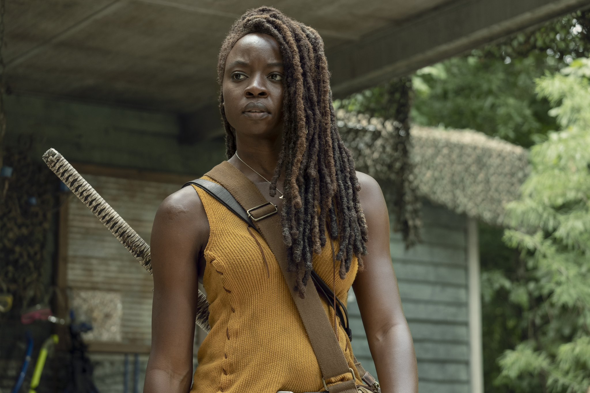 Wishing Danai Gurira (Michonne in a very happy birthday!  