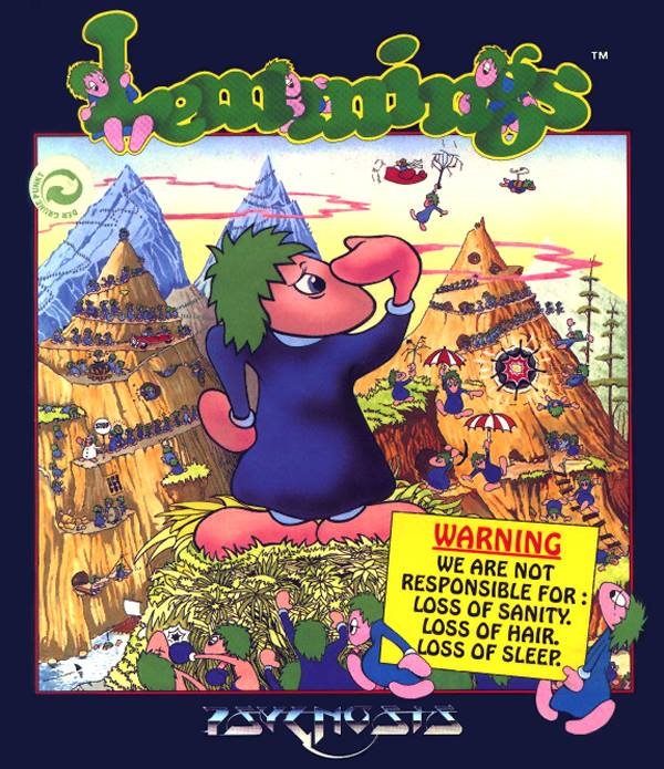 Gamerabilia's tweet photo. Lemmings was released on this day in 1991! 
#retrogaming https://t.co/qeX2Gct4uB