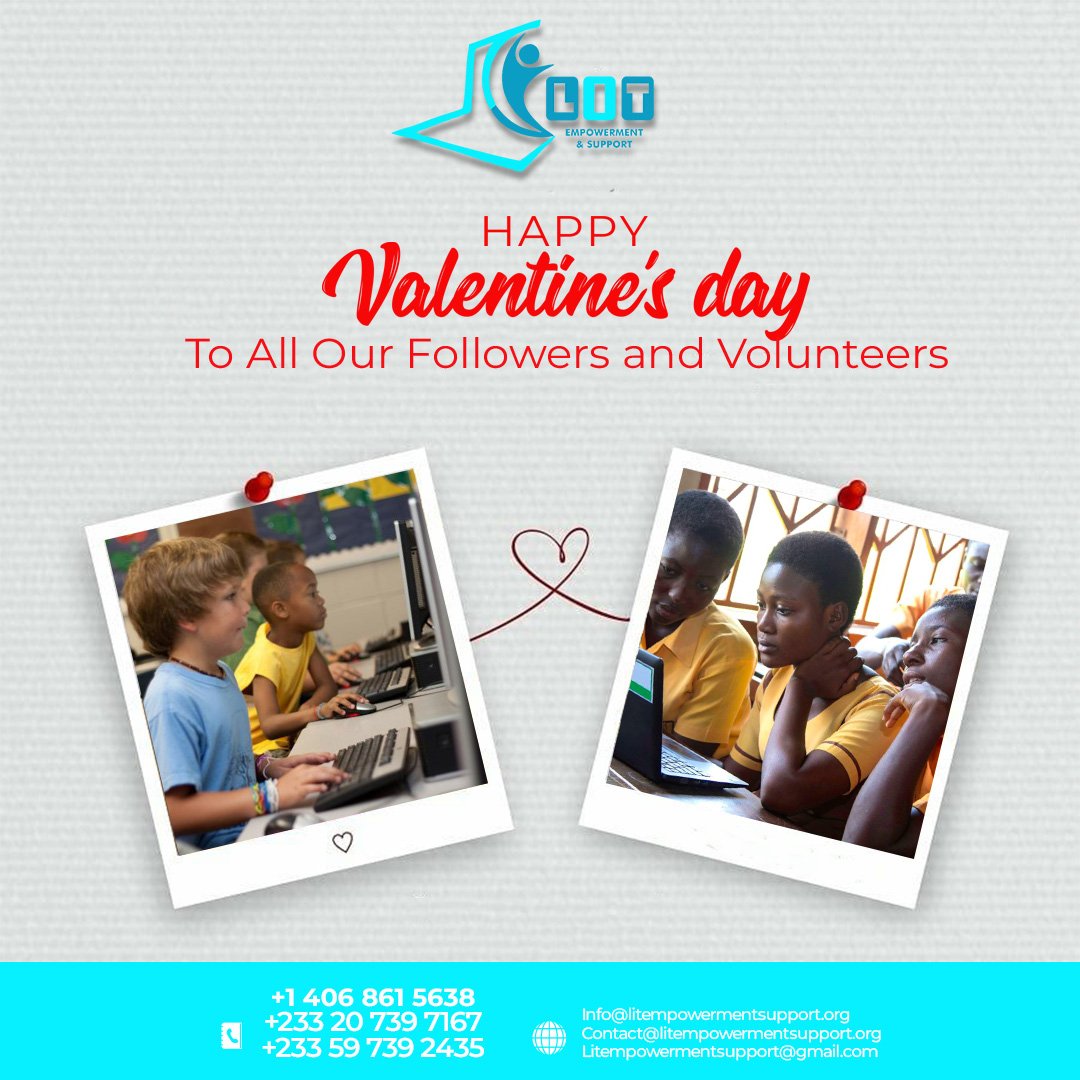 litempowerspt's tweet photo. Happy valentine day to everyone who have helped and donated toward our course. 🥰😍💘💝💖.
.
.
.
#ngo #volunteer #valentine #digitalliteracy #enddigitaldivide #litempowerment #sponsoredpost #donations https://t.co/1r2jJb0CP9