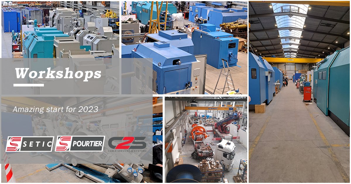 SeticPourtier's tweet photo. January has already been full of innovating projects, new ideas, customer’s visits and final inspection!
The trend is continuing into February with workshops plenty of various challenges and machines under completion. https://t.co/GsaZeny2qi