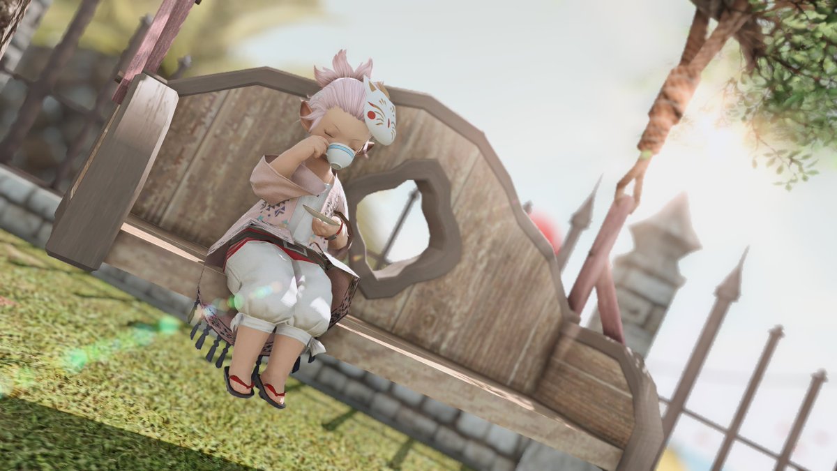 Good morning!☀️

Hope today will be a good day for all of us! 🤗

#lalafell #FFXIV  #ララフェル #おはララ