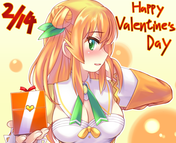 イベントは雑な差分で誤魔化スタイル。
(数時間前に今日が何の日か気づいた)
#まちカドまぞく 
#バレンタインデー 