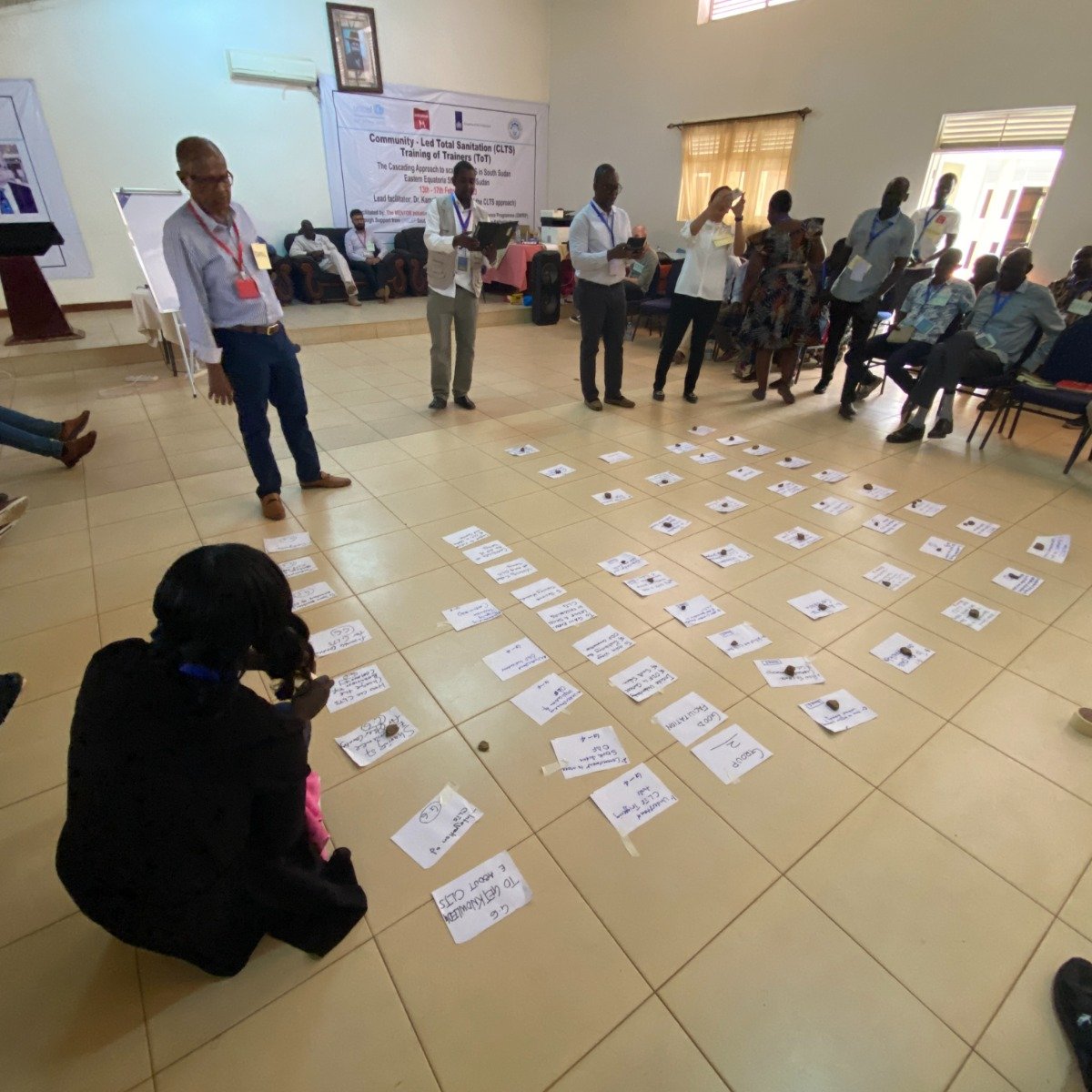 unicefssudan's tweet photo. Empowering communities to achieve adequate sanitation &amp; hygiene.

In partnership with the 🇸🇸Ministry of Water Resources &amp; Irrigation, @MENTOR_Hq &amp; with support from @DutchMFA, UNICEF is conducting a 5 days training of trainers on Community-Led Total Sanitation #CLTS in #Torit https://t.co/tDFo8plPlm