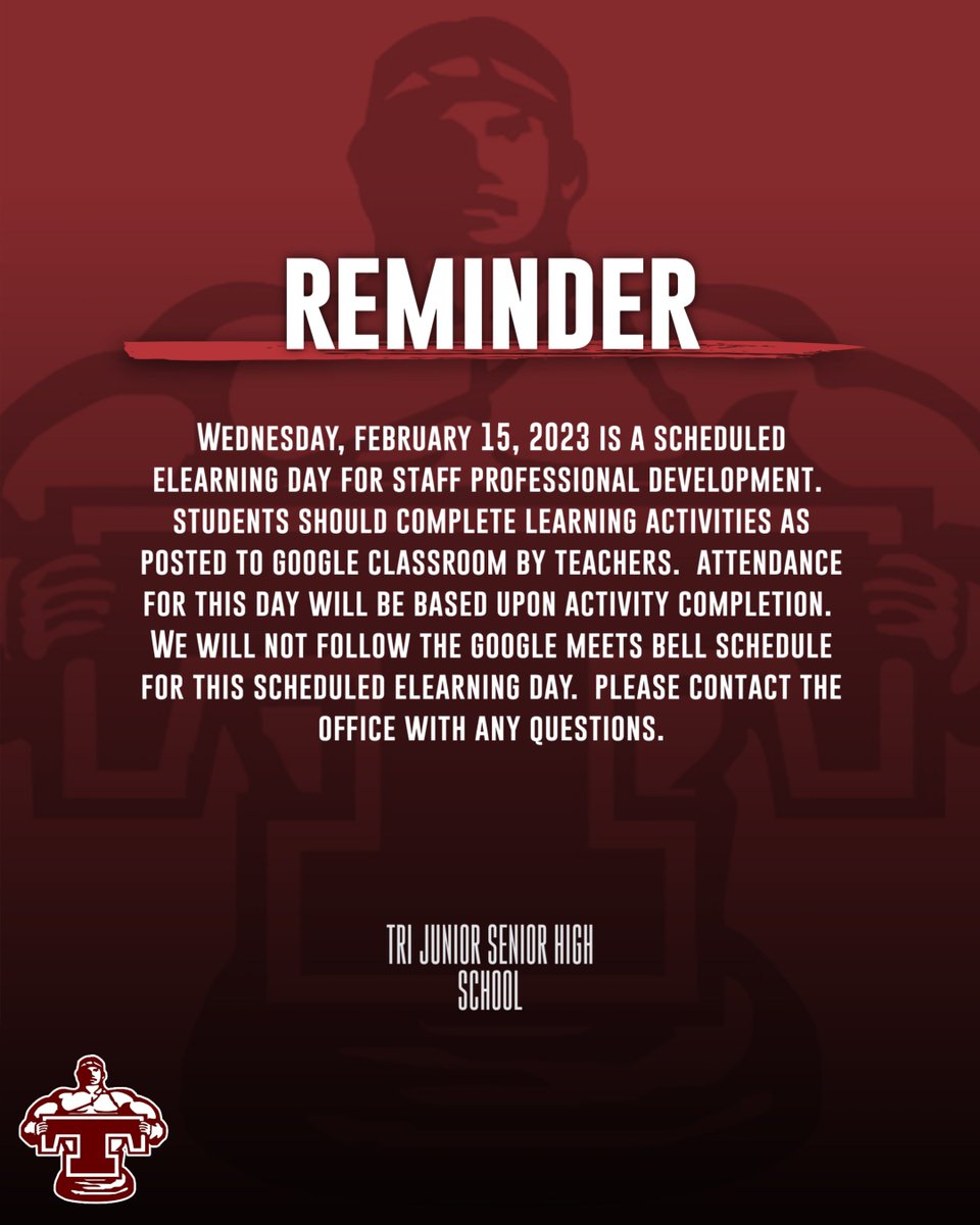 Tri Jr Sr High Principal tweet media