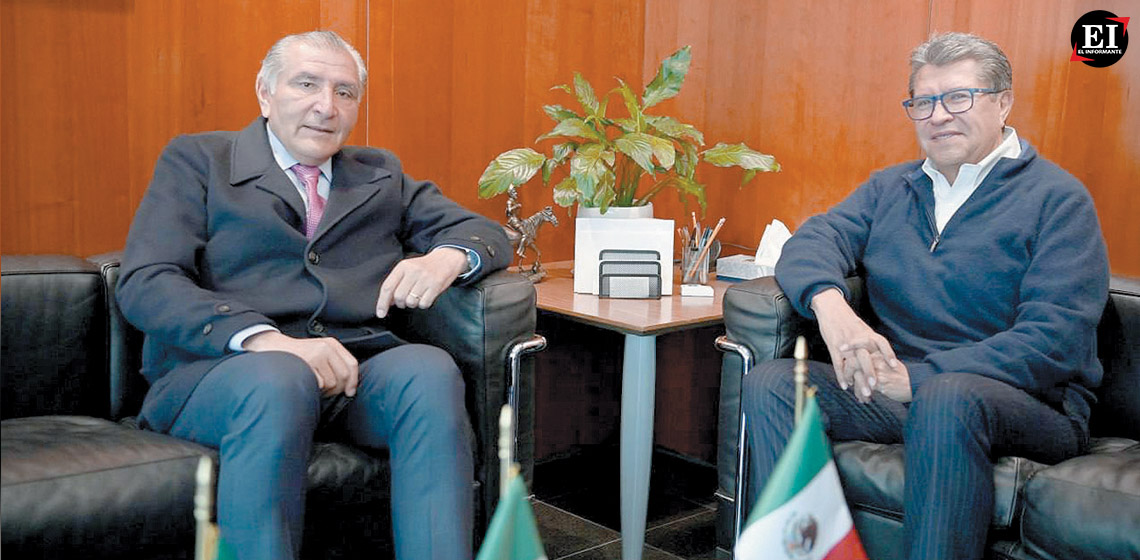 ElInformanteMX's tweet photo. Reunión con @adan_augusto no es para #retrasar la aprobación del #PlanB en materia #electoral: @RicardoMonrealA | https://t.co/lIsXvn6A02 https://t.co/9yJv8DIhPo