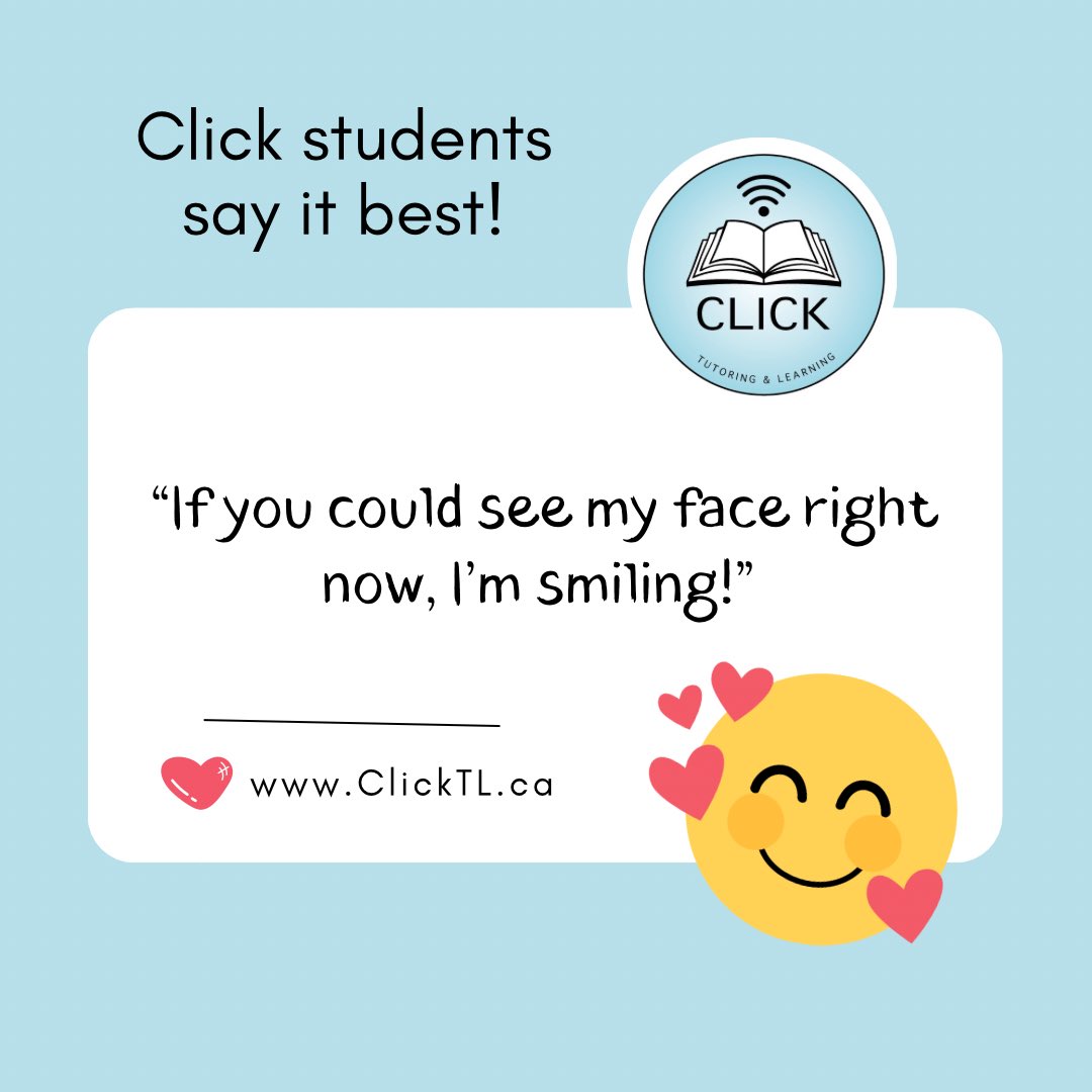 click_tl's tweet photo. This student made us smile too! https://t.co/QeuuHFwtA5
