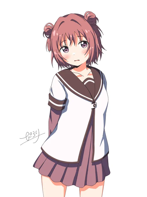 チョコ渡すの恥ずかしがってるあかりちゃん#ゆるゆり活動日記 