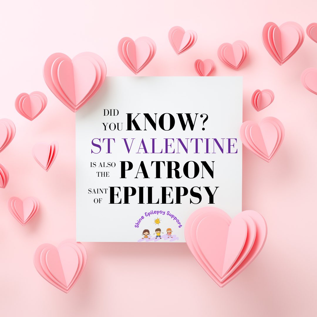 Happy Valentine's Day 💜 🌹

Did you know that St. Valentine is also the Patron Saint of #epilepsy.
We are sending much love to all those living with epilepsy.

#valentinesday #stvalentine #epilepsyawareness #epilepsysupportkenya #shineepilepsysupport #shinealightonepilepsy