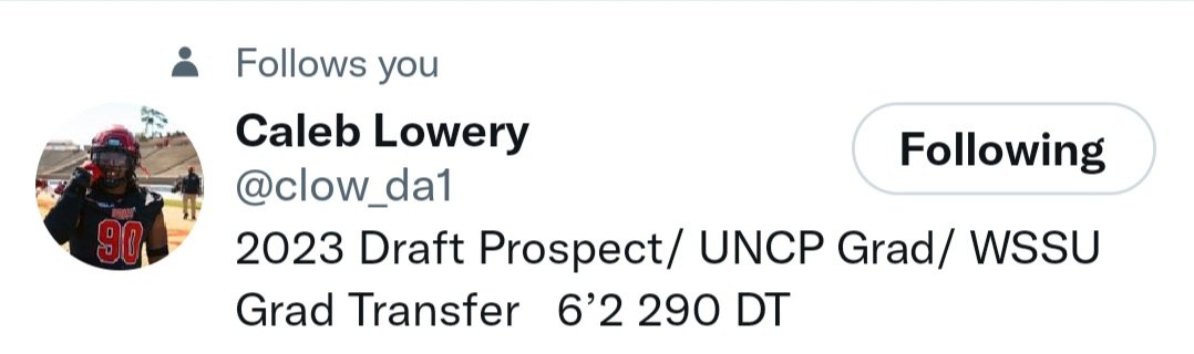 MIPanthersDude's tweet photo. A DT full of pure muscle. Brings full force to a defensive line and takes advantage of a pass rush. Definitely one to watch out for. https://t.co/znfnJJ1rHj