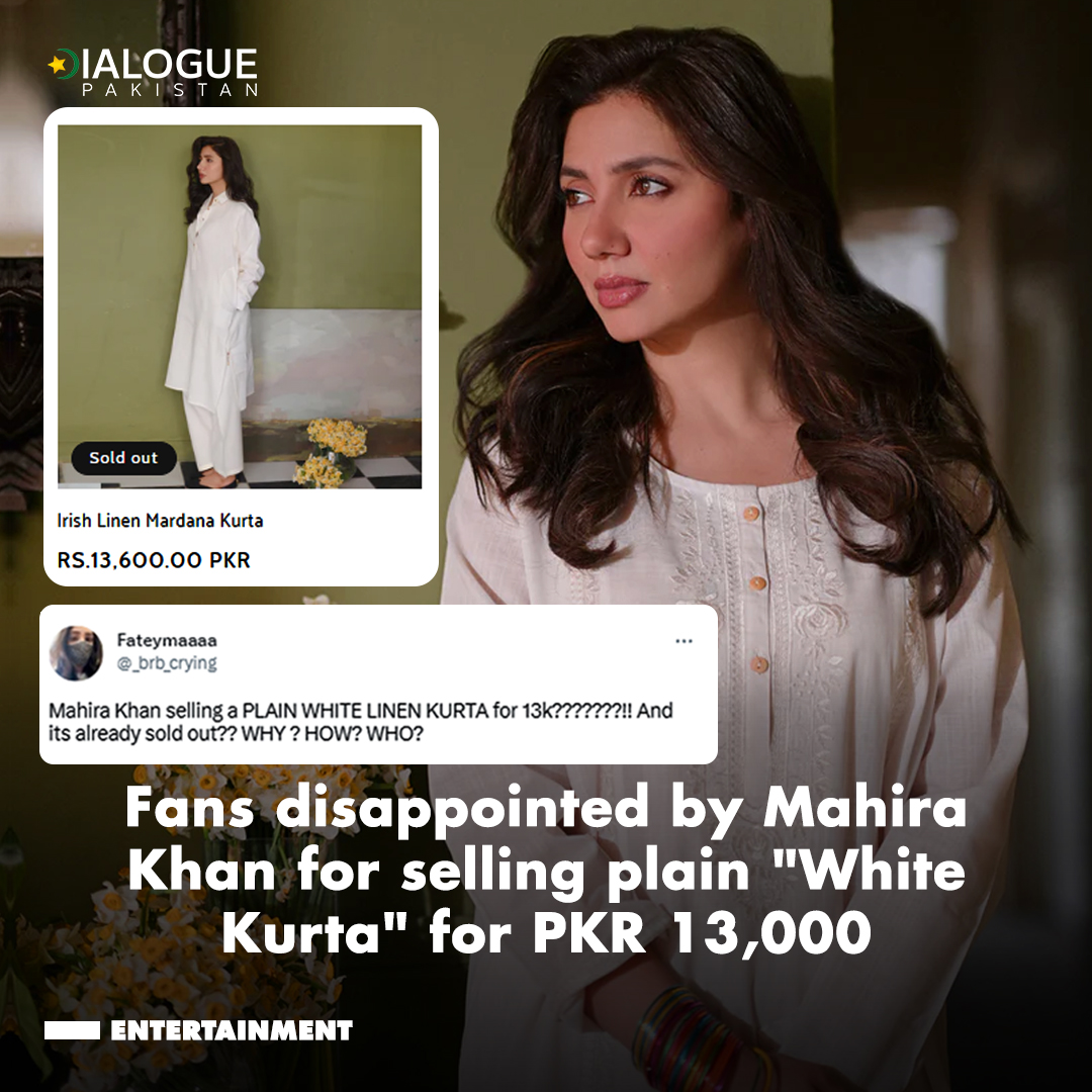 DialoguePak's tweet photo. Mahira Khan launched her clothing brand "M by Mahira" which features solid white outfits. The newly launched fashion brand unveiled two kurtas, a trouser, a dupatta and a silk tunic suit

#DialoguePakistan #MahiraKhan #ClothingBrand #Launched #Netizen #Jurta #Trouser #Silktunic https://t.co/GgQPWfP2ec