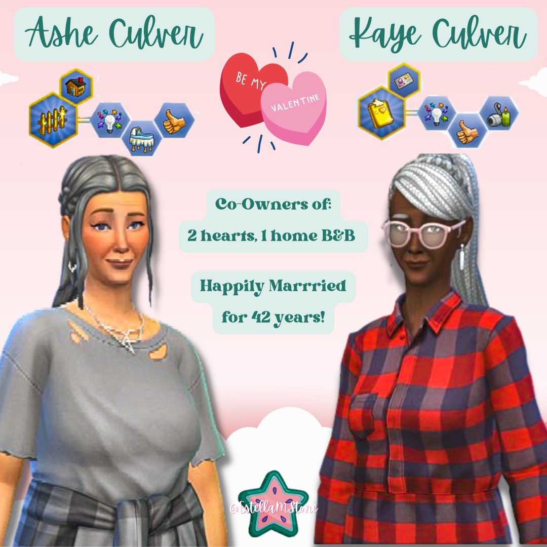 EstellaMStone's tweet photo. #FerriseLoveShell 💞 

The Culver Family: Owners of the “2 Hearts, 1 Home Bed &amp; Breakfast” 🫶🏻✨💞 

#Sims #TheSims4 #Sims4Shell #Valentine #ValentinesDay #SimsShell ✨🫶🏻🥰 https://t.co/EjsTOu0FUz