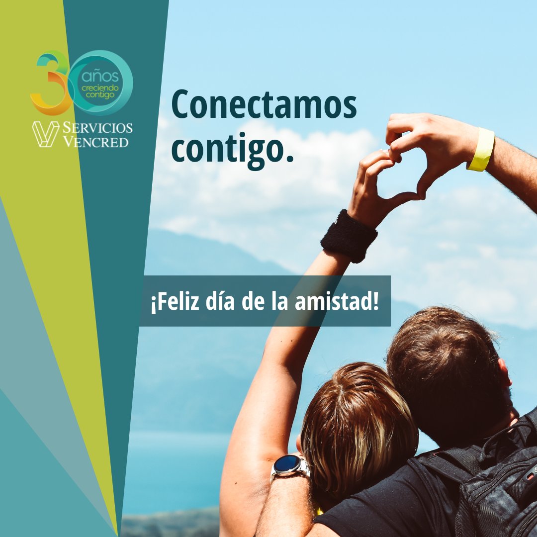 SVencred's tweet photo. En #ServiciosVencred queremos hacer sentir el compromiso con ustedes, con soluciones prácticas y confiables para mejorar sus operaciones y administración. Somos tus amigos y ¡Crecemos contigo!
Feliz día de la amistad!!! 💗🤗

https://t.co/8cUKvwjTfq
30 años creciendo contigo🤝 💹 https://t.co/RJ74P7v7n0