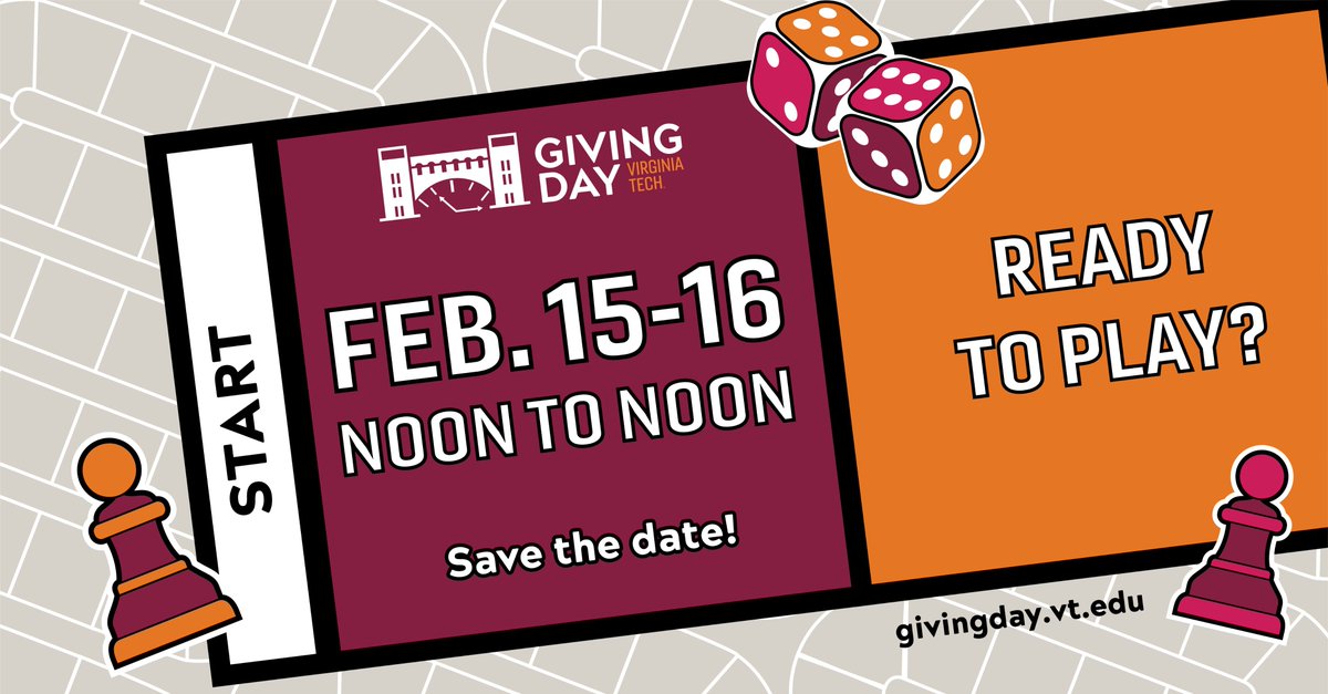 Tomorrow at noon kicks off #VTGivingDay! This year, we'll have 3 area of support, so you can support food science students YOUR way! 🎉

🎁 FST Annual Fund

🎁 Susan E. Duncan Excellence in Graduate Education Scholarship Fund

🎁 Student Product Development Team Fund