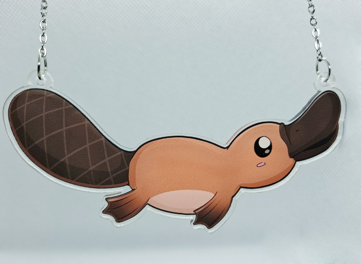 silkrabbitart's tweet photo. Primogem, Otter and Platypus necklaces now up and available on Etsy :D with even more fun animal jewellery coming soon!!
https://t.co/jnOPnWrStE https://t.co/OnnEvDoa3L
