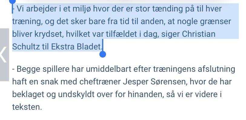 Et “intenst miljø” kan simpelthen aldrig være forklaringen eller omend undskyldning for at slå et andet menneske i hovedet. #Brøndby
Spændt på hvordan denne her krise bliver håndteret herfra. Umiddelbart en dårlig start.