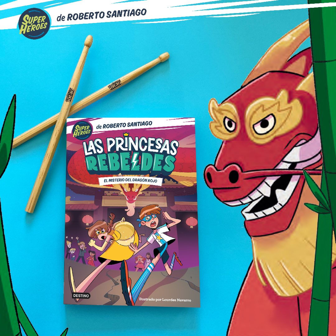 Robrto_santiago's tweet photo. 🐉EL MISTERIO DEL DRAGÓN ROJO 🐉

#LasPrincesasRebeldes y #LosOnce unidos para siempre.

¿Descubrirán el misterio del Dragón Supremo?🐲

¿Podrán hacer La Pregunta de la Verdad?

#NuevoLibro #SuperhéroesDeRobertoSantiago

@llibresjoves
@Dos_Passos
@Planetadelibros
@Palmiramar https://t.co/0a486xxpnm