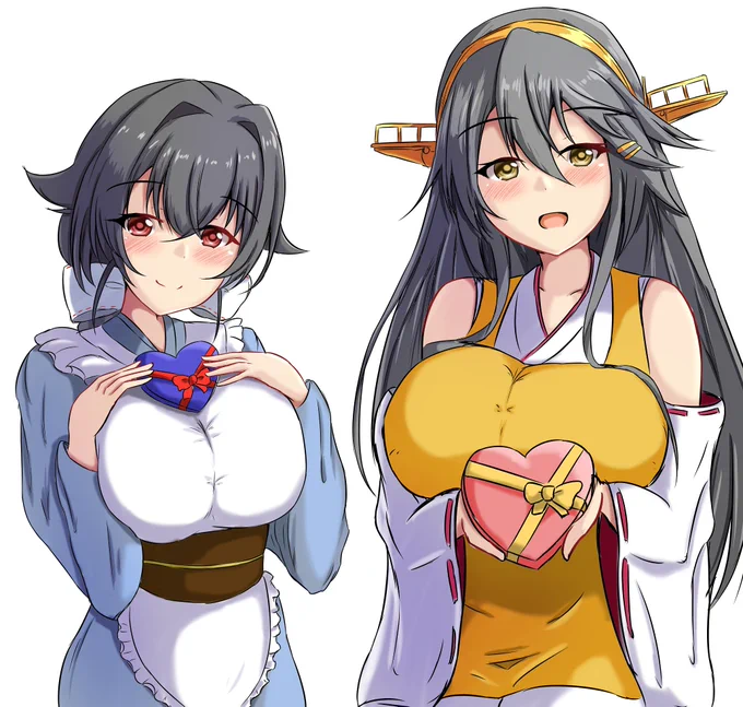 バレンタイン榛名&迅鯨 