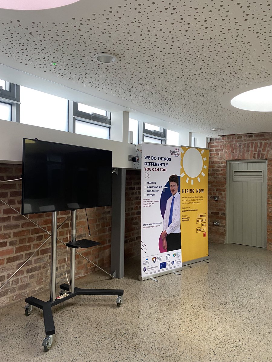 steppingni's tweet photo. ! Our 1st Step Into Employment Academy of 2023,10 trainees in attendance at our amazing Navigation House for training and support to achieve employment in McDonald’s 🙌🏻Goodluck everyone !#ThisIsSteppingStonesNI #stepintoemploymentacademy #
#supportedemployment 
#Navigationhouse https://t.co/LeKrswxwxd