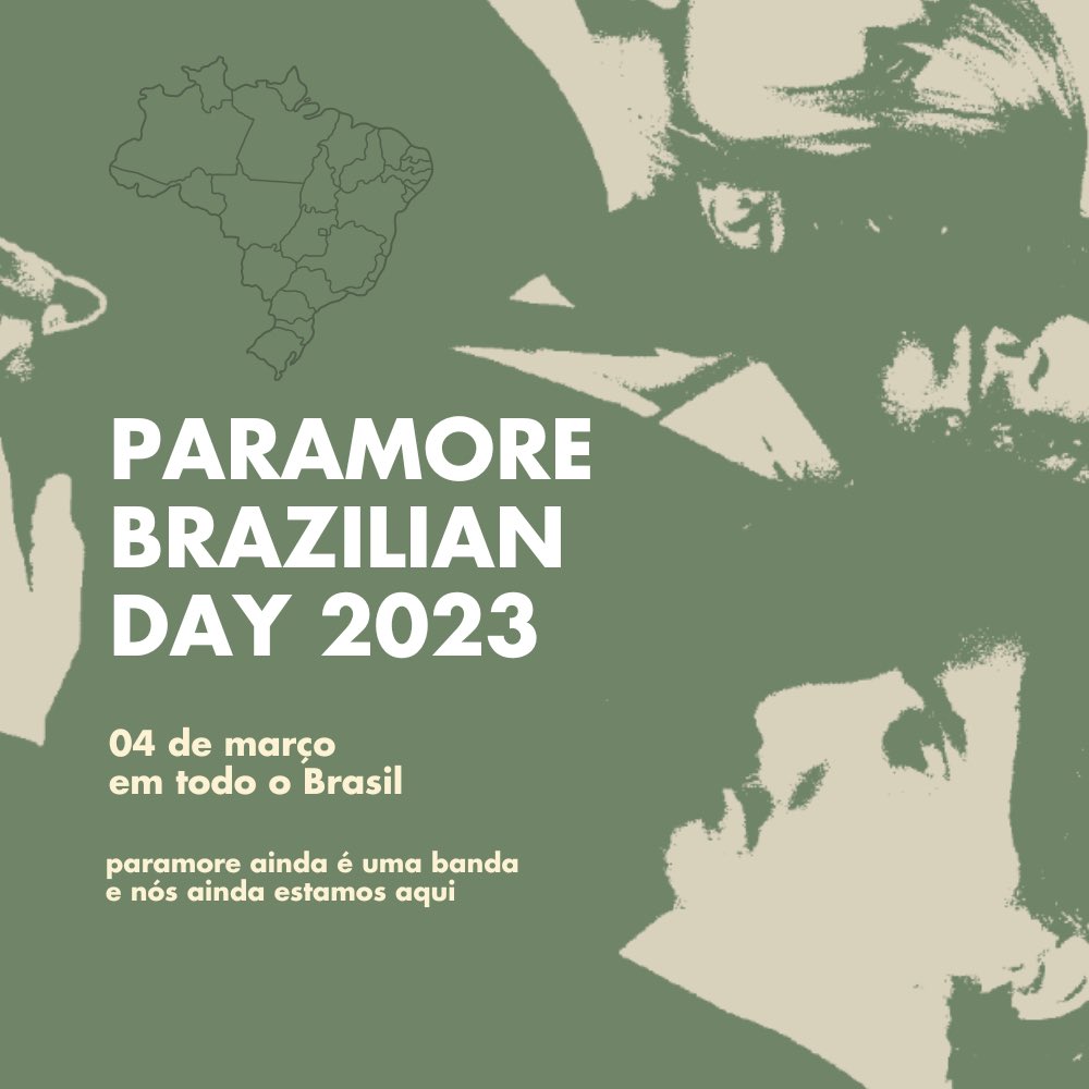 paramorebr's tweet image. O maior evento de fãs para fãs do Paramore vem aí! ❤️

Quer o Paramore Brazilian Day no seu Estado? Hoje é o último dia pra se inscrever como representante local do evento. Saiba mais em @paramorebrday