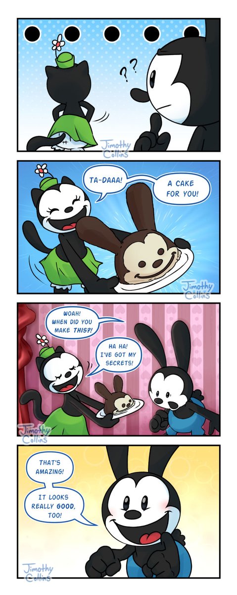 Jimothy_Collins's tweet photo. Here's a little something for #ValentinesDay2023! I made a comic!

Hope you like it! It was good practice for making backgrounds.

#comic #Disney #Oswaldtheluckyrabbit  #オズワルドラビット #OswaldRabbit https://t.co/HH1NNae5sL