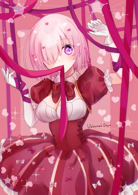 バレンタインドレスマシュ #FGO 