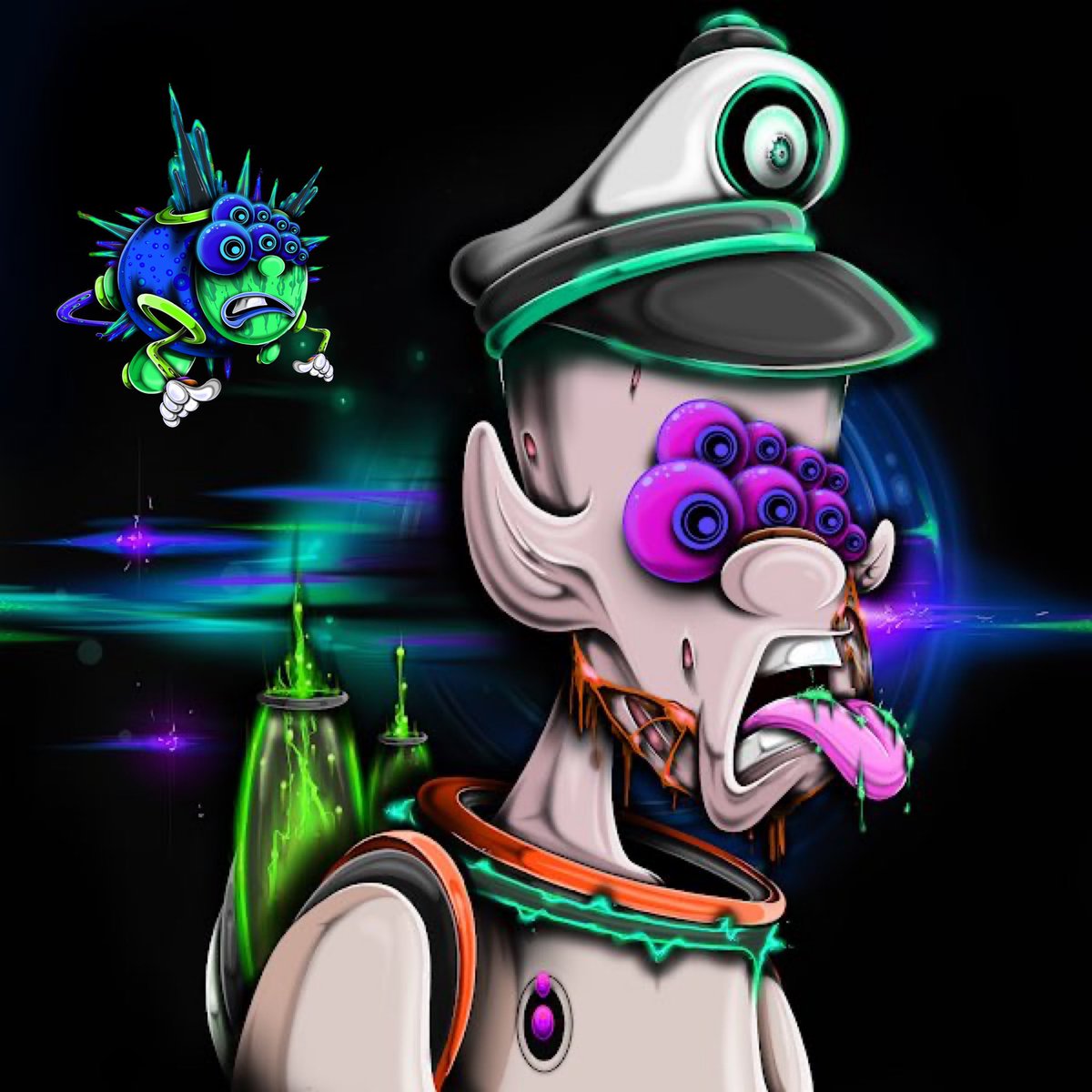 andy_smash_'s tweet image. Good morning #KOZMONAUTS Hey what’s that behind my captain? #BUGZ!!!! #LTA #EXZIDIA Thank you! @KOZMONAUTS1