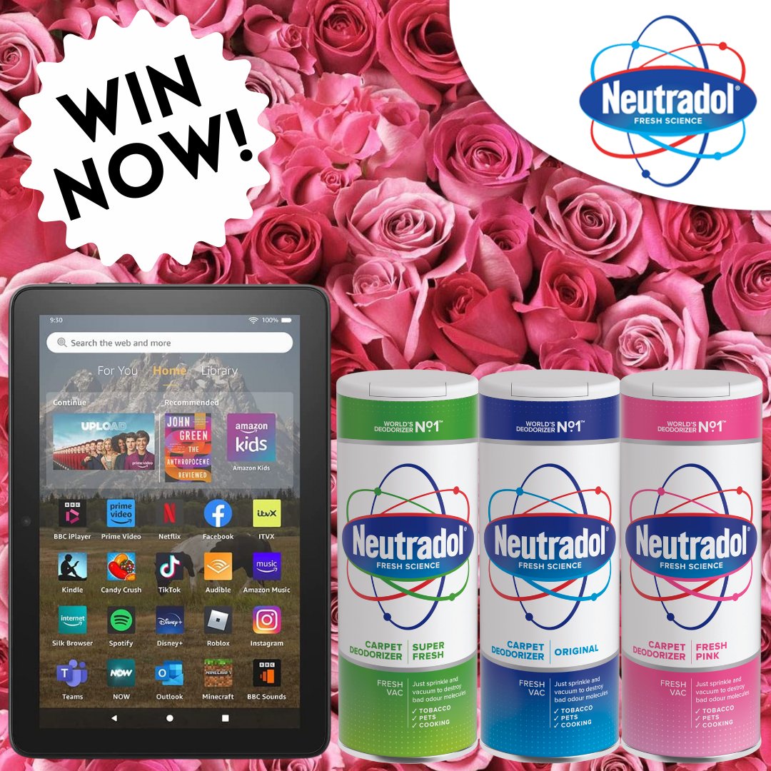 winningmomentuk's tweet photo. 🤩 #GIVEAWAY! 🤩

#WIN THE ALL-NEW FIRE HD 8 TABLET THIS FEBRUARY!

Like and Retweet this post
Tag your friends in the comments
Follow us and @Neutradol  

To Enter for your chance to win, click here:  https://t.co/vstmdZDO3R

#competition #fire8 #cleaningcommunity #freshair https://t.co/OtNezPRVzG