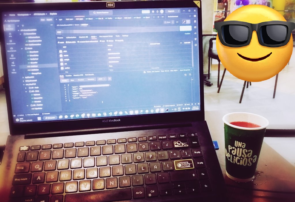 Skanner79's tweet image. &quot;Una pausa deliciosa&quot;
 #CorozoJuice #Developer #APIRest #remotework