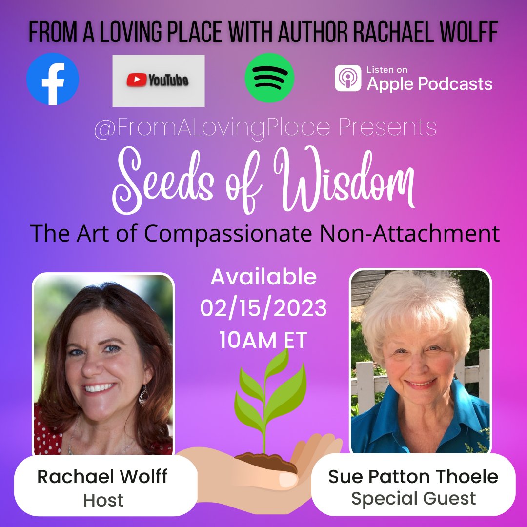 WolffSpirit9's tweet photo. On Episode 18 of Seeds of Wisdom, I have author Sue Patton Thoele. Her books include, The Courage to Be Yourself, The Woman's Book of Strength, and The Mindful Woman. Here's a sneak peek of some of the wisdom she has to share in this week's episode: 
https://t.co/kK3vy5KlZ7 https://t.co/66LHPjlKqF