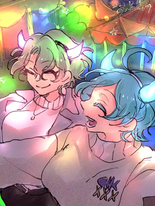 お題『遊園地』刺激的セーシュン地球って So happy!※女体化#enst女体化_60min 