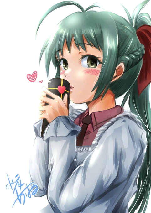 #艦これ版深夜の真剣お絵描き60分一本勝負#艦これ版真剣お絵描き60分一本勝負_20230214バレンタインデー伊良湖ちゃん 