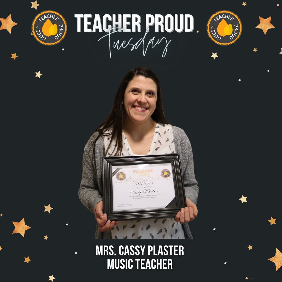 Willard Schools on Twitter "We are pleased to announce Cassy Plaster